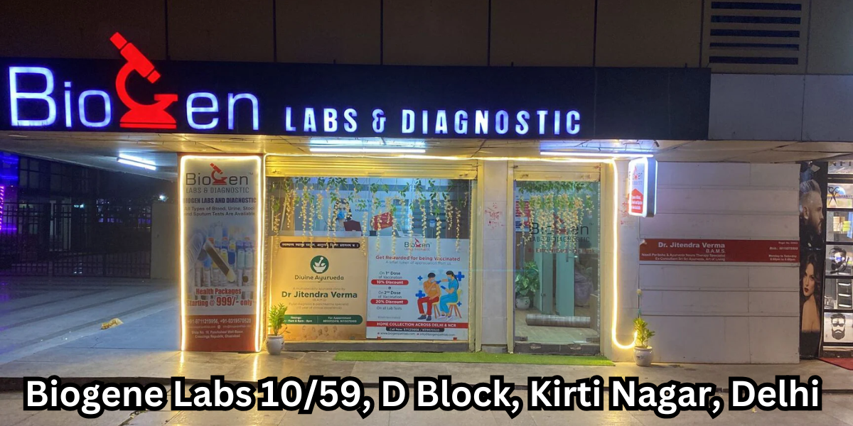 Biogene Labs 10/59, D Block, Kirti Nagar, Delhi 